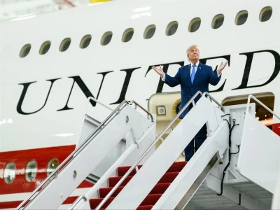 Trump'tan 'T&uuml;rkiye'de u&ccedil;ak değiştirdim' a&ccedil;ıklaması