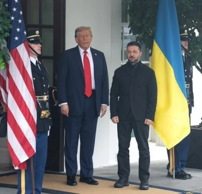 Trump ve Zelenskiy Beyaz Saray'da bir araya geldi