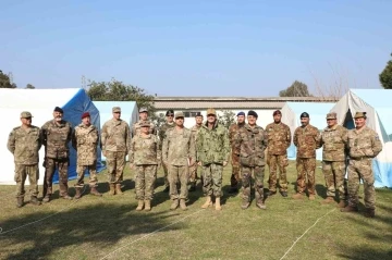 TSK deprem b&ouml;lgesinde NATO ile &ccedil;alışmalara devam ediyor