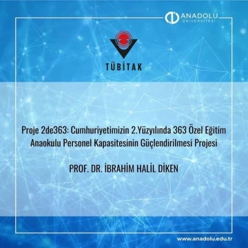 T&Uuml;BİTAK 100&rsquo;&uuml;nc&uuml; yıl &ouml;zel &ccedil;ağrısında Anadolu &Uuml;niveristesi akademisyenlerinden başarı