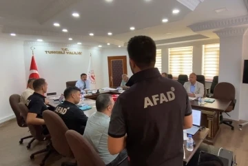 Tunceli&rsquo;de &rsquo;Depreme Hazırlık ve Risk Azaltma Toplantısı&rsquo;
