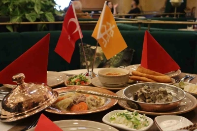 Turan Yemekleri G&uuml;n&uuml; T&uuml;rk d&uuml;nyasının asırlık lezzetlerini aynı sofrada buluşturdu
