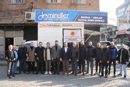 Turgutlu Gazeteciler Cemiyeti&rsquo;nden lokma hayrı
