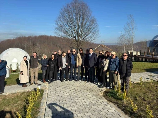 Turizm acente sahipleri D&uuml;zce&rsquo;ye hayran kaldı
