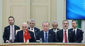 T&uuml;rk Devletleri Teşkilatı'nda Cumhurbaşkanı Erdoğan'dan &ccedil;arpıcı a&ccedil;ıklamalar 