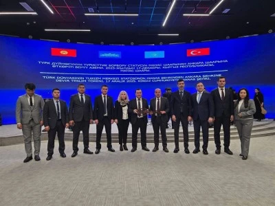 'T&uuml;rk D&uuml;nyası Turizm Başkenti' anahtarı, Ankara'ya devredildi