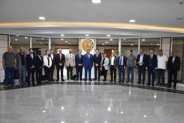 T&uuml;rk-Fransız Ticaret Derneği heyeti Malatya TSO heyeti ile bir araya geldi
