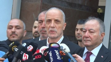 T&Uuml;RK-İŞ Genel Başkanı Atalay: "Asgari &uuml;cret tarihinin dolar bazında bakıldığı zaman en y&uuml;ksek rakamı&rdquo;
