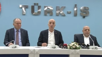 T&uuml;rk-İş Genel Başkanı Atalay: "Toplu İş S&ouml;zleşmesi&rsquo;nin bayrama kadar yetişmesi &ccedil;ok zor g&ouml;z&uuml;k&uuml;yor"
