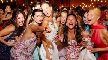 T&uuml;rk sosyetesini İtalya'da buluşturan d&uuml;ğ&uuml;n 