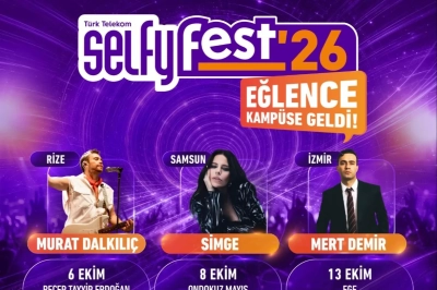 T&uuml;rk Telekom Selfyfest&rsquo;26 ile &Uuml;niversite Kamp&uuml;slerinde Eğlence Başlıyor