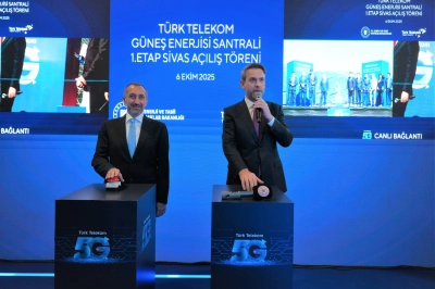 T&uuml;rk Telekom Sivas&rsquo;taki Dev GES yatırımını 5G ile İstanbul&rsquo;dan A&ccedil;tı