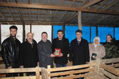 T&uuml;rkeli&rsquo;de &ouml;rnek koyunculuğa başarı plaketi