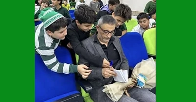 T&uuml;rkhaber.com k&ouml;şe yazarı Tarık &Ccedil;ap&ccedil;ı liselilerle buluştu.