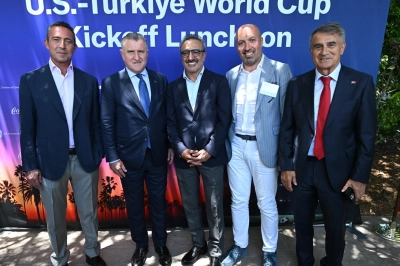 T&uuml;rkiye- Abd Ma&ccedil;ı &Ouml;ncesi Los Angeles&rsquo;ta Dev Buluşma