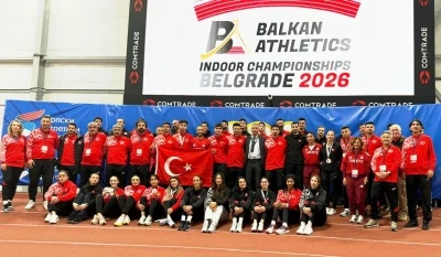 T&uuml;rkiye, Balkan Salon Atletizm Şampiyonası&rsquo;nda 14 madalya kazandı