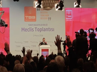T&uuml;rkiye Belediyeler Birliği Meclis toplantısında 'İmamoğlu' gerginliği