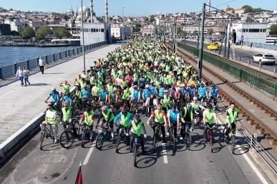 T&uuml;rkiye&rsquo;de Pedallar Sağlıklı Yaşam İ&ccedil;in &Ccedil;evrildi