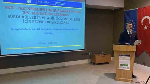 &lsquo;T&uuml;rkiye&rsquo;deki Mesleki ve Teknik Eğitimin G&ouml;r&uuml;n&uuml;m&uuml; ve Sekt&ouml;rle İlişkiler&rsquo; &ccedil;alıştayı ger&ccedil;ekleştirildi
