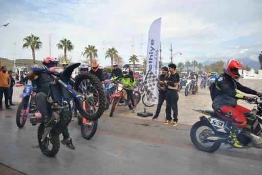 T&uuml;rkiye Enduro Şampiyonası finali, Fethiye&rsquo;de &rsquo;Magazin Startı&rsquo; ile başladı
