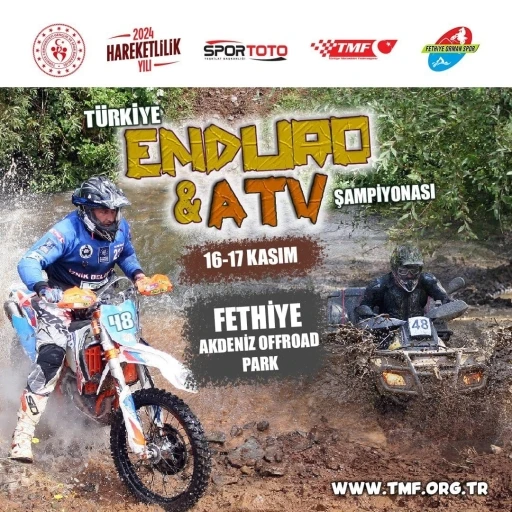 T&uuml;rkiye Enduro şampiyonasının finali Fethiye&rsquo;de ger&ccedil;ekleşecek
