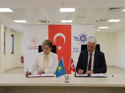T&uuml;rkiye ile Kazakistan arasında havacılıkta yeni mutabakat zaptı