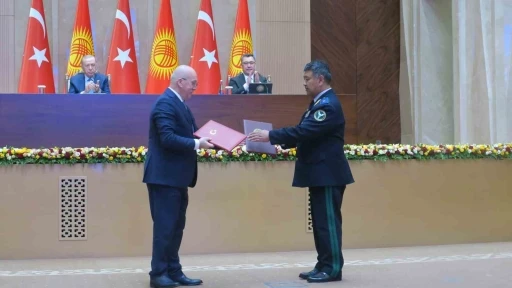 T&uuml;rkiye ile Kırgızistan arasında 19 anlaşma imzalandı
