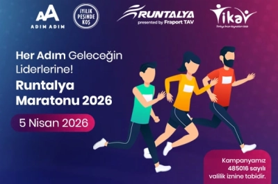T&uuml;rkiye İnsan Kaynakları Eğitim ve Sağlık Vakfı, Runtalya Maratonu&rsquo;nda Yerini Alıyor