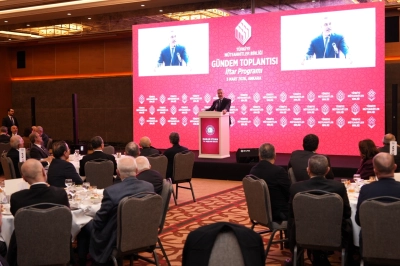 T&uuml;rkiye M&uuml;teahhitler Birliği G&uuml;ndem Toplantısında K&uuml;resel Pazarlar ve Eşit Rekabet Vurgusu