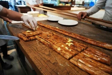 &rsquo;T&uuml;rkiye&rsquo;nin en iyi 100 yemeği&rsquo; arasında &rsquo;Bafra pidesi&rsquo; yer aldı
