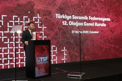 T&uuml;rkiye Seramik Federasyonu Genel Kurulunda Zeki İlter Yurtbay İkinci Kez Başkan Se&ccedil;ildi