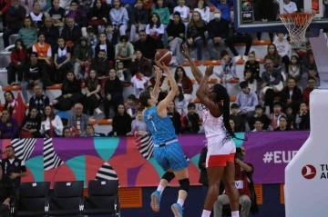 Avrupa Kadınlar Basketbol Şampiyonası'nda T&uuml;rkiye, Slovenya'yı yendi