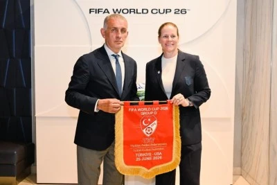T&uuml;rkiye ve ABD Futbol Federasyonu başkanları bir araya geldi