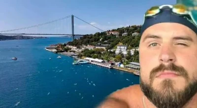 T&uuml;rkiye'ye yarışmak i&ccedil;in geldi boğazda kayboldu