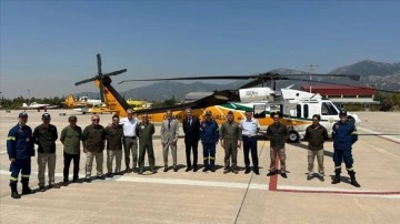 T&uuml;rkiye'den g&ouml;nderilen yangın s&ouml;nd&uuml;rme u&ccedil;akları Yunanistan'a ulaştı