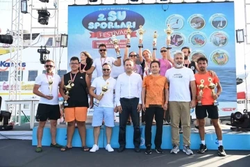Tuzla&rsquo;da su sporları festivali d&uuml;zenlendi

