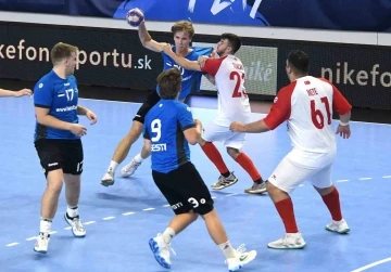 U18 Erkek Hentbol Milli Takımı, Estonya&rsquo;yı yendi
