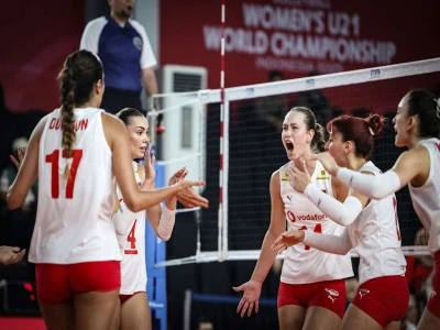U21 Kadın Voleybol Milli Takımı Polonya'ya 3-0 mağlup oldu