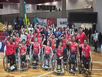 U23 Tekerlekli Sandalye Basketbol Milli Takımı, &ccedil;eyrek finale y&uuml;kseldi