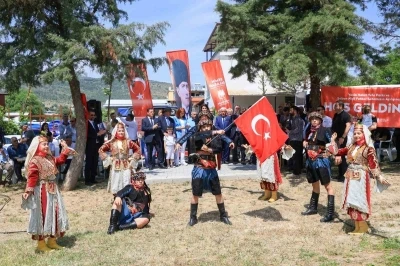 &Uuml;&ccedil;pınar Yasin Halat Parkı, Şaban Nişli Futbol Sahası t&ouml;renle a&ccedil;ıldı
