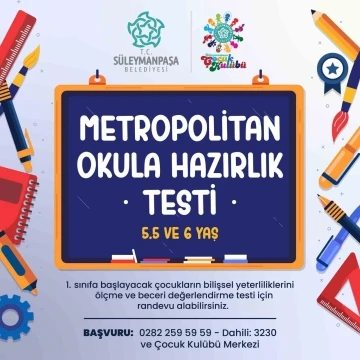 &Uuml;cretsiz okula hazırlık testi
