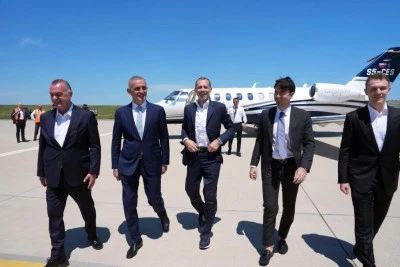 UEFA Başkanı Aleksander Ceferin, kupa ma&ccedil;ı i&ccedil;in İstanbul'a geldi