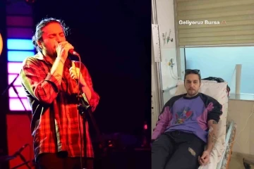 Ufuk Beydemir &ouml;nce serum yedi sonra Bursa&rsquo;da konser verdi