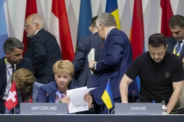 Ukrayna Barış Konferansı 2. g&uuml;n&uuml;nde