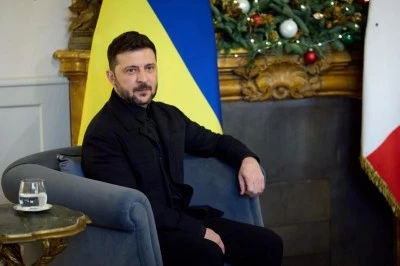 Ukrayna Devlet Başkanı Zelenski NATO Zirvesi i&ccedil;in Ankara'da