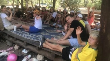 Ukraynalı &ccedil;ocuklar savaşın bir an &ouml;nce bitmesini istiyor