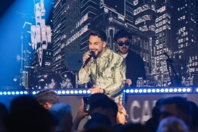 Uludağ'da gen&ccedil;ler Sefo ile eğlendi 