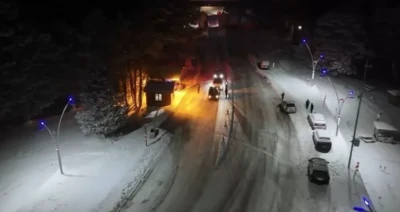 Uludağ'da kar alarmı