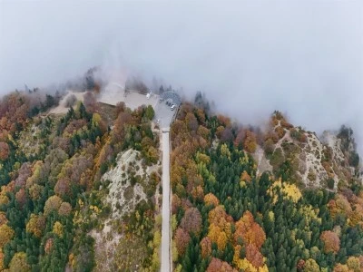 Uludağ&rsquo;da sonbahar g&uuml;zelliği 