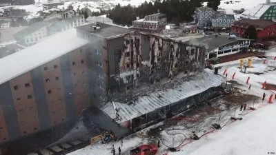 Uludağ'daki otel yangınının &uuml;zerinden 1 yıl ge&ccedil;ti